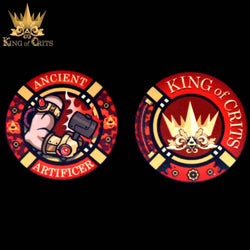 King of Crits Dice Set - Ancient Artificer (11-Piece)