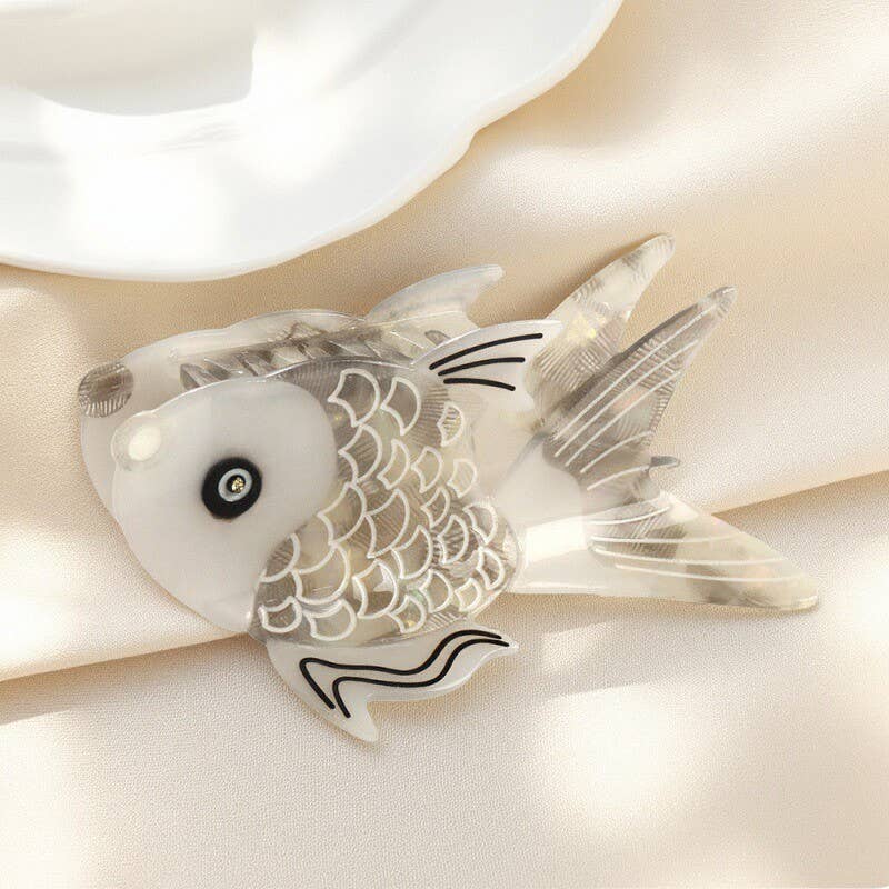 Hair Clip - Adorable Goldfish