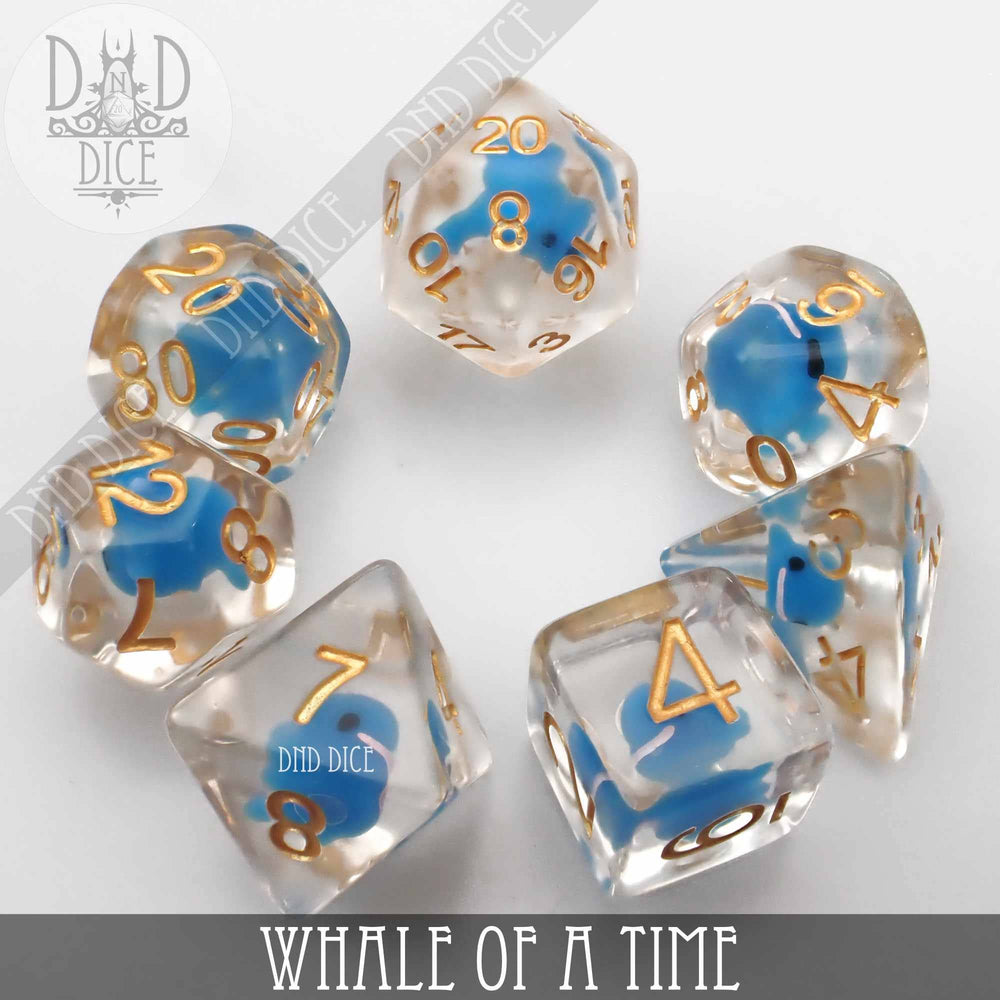 RPG Dice Set - Whale of a Time
