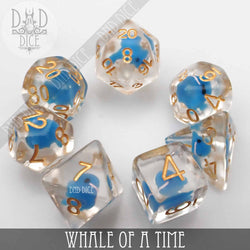 RPG Dice Set - Whale of a Time