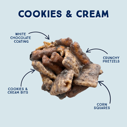 Chunk Nibbles - Cookies & Cream
