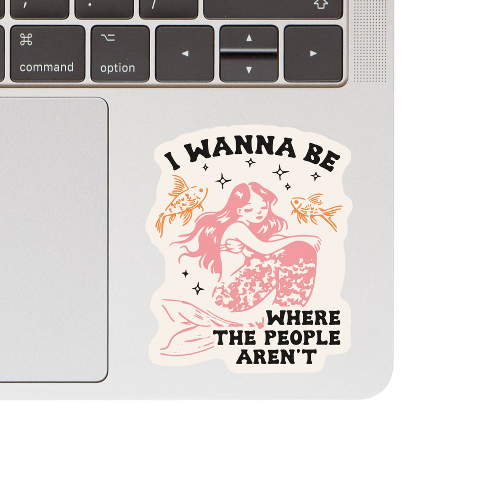 Sticker - Where the People Aren't