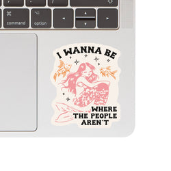 Sticker - Where the People Aren't