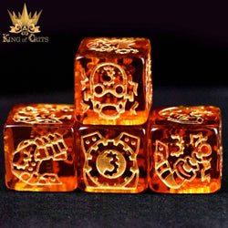 King of Crits Dice Set - Ancient Artificer (11-Piece)