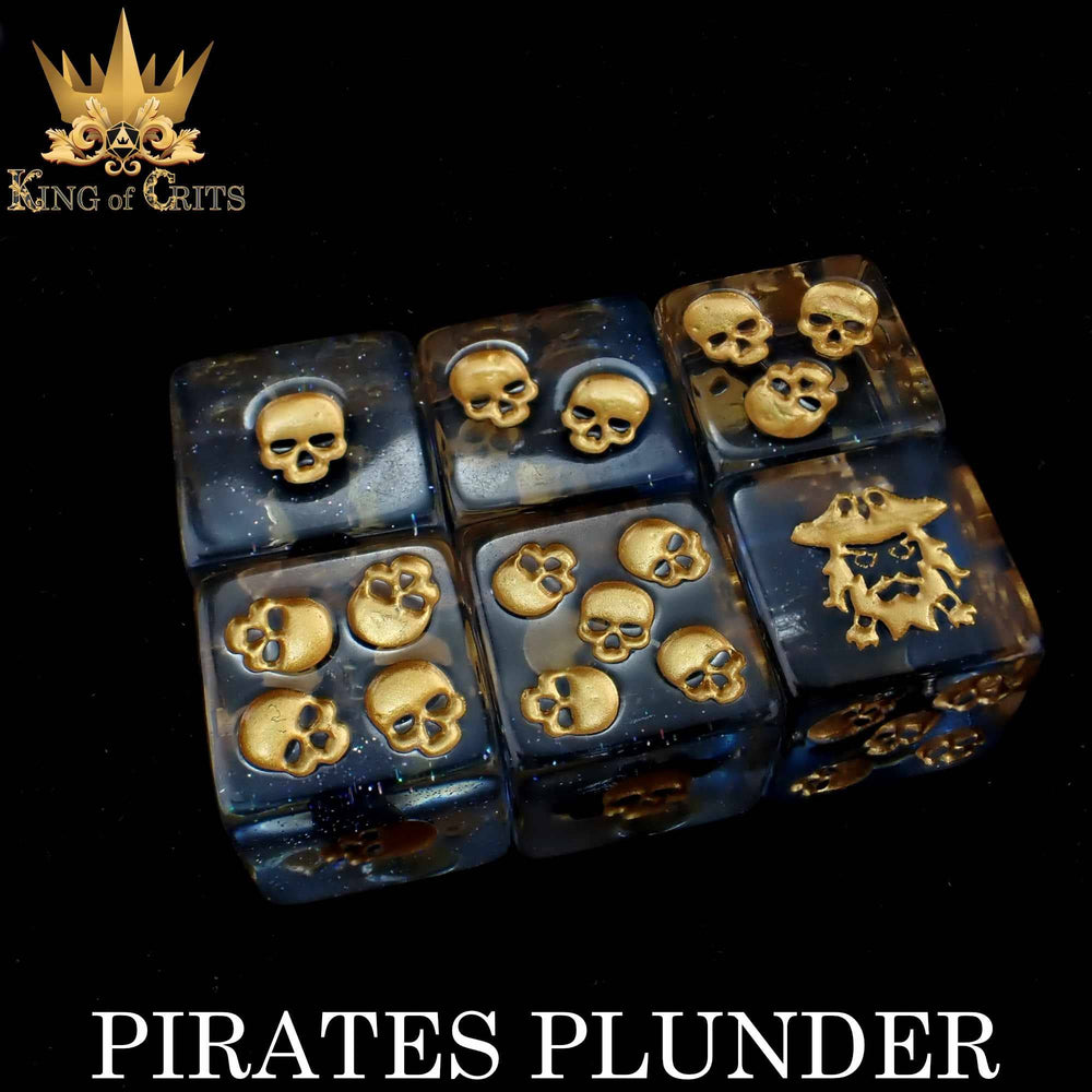 King of Crits Dice Set - Pirates Plunder (11-Piece)