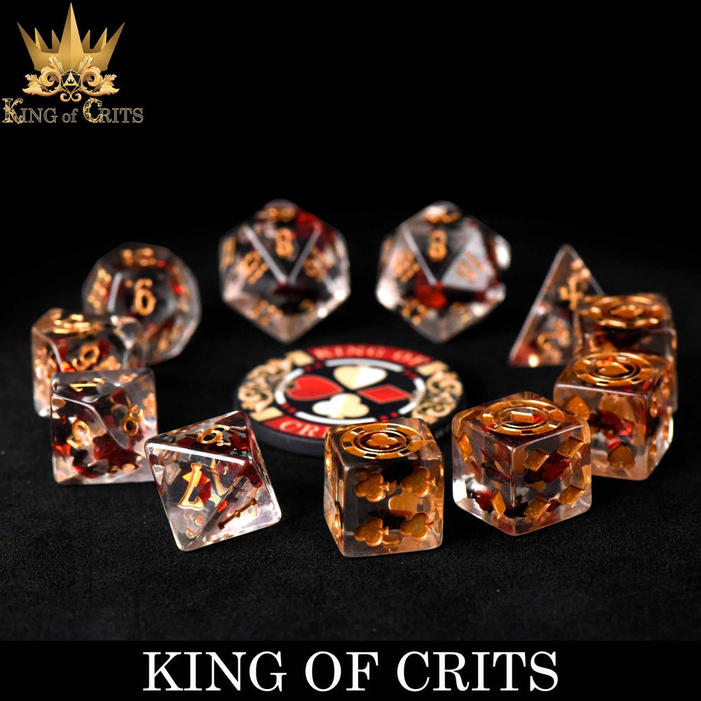 King of Crits Dice Set - The Original (11-Piece)