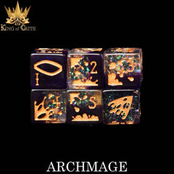 King of Crits Dice Set - Archmage (11-Piece)