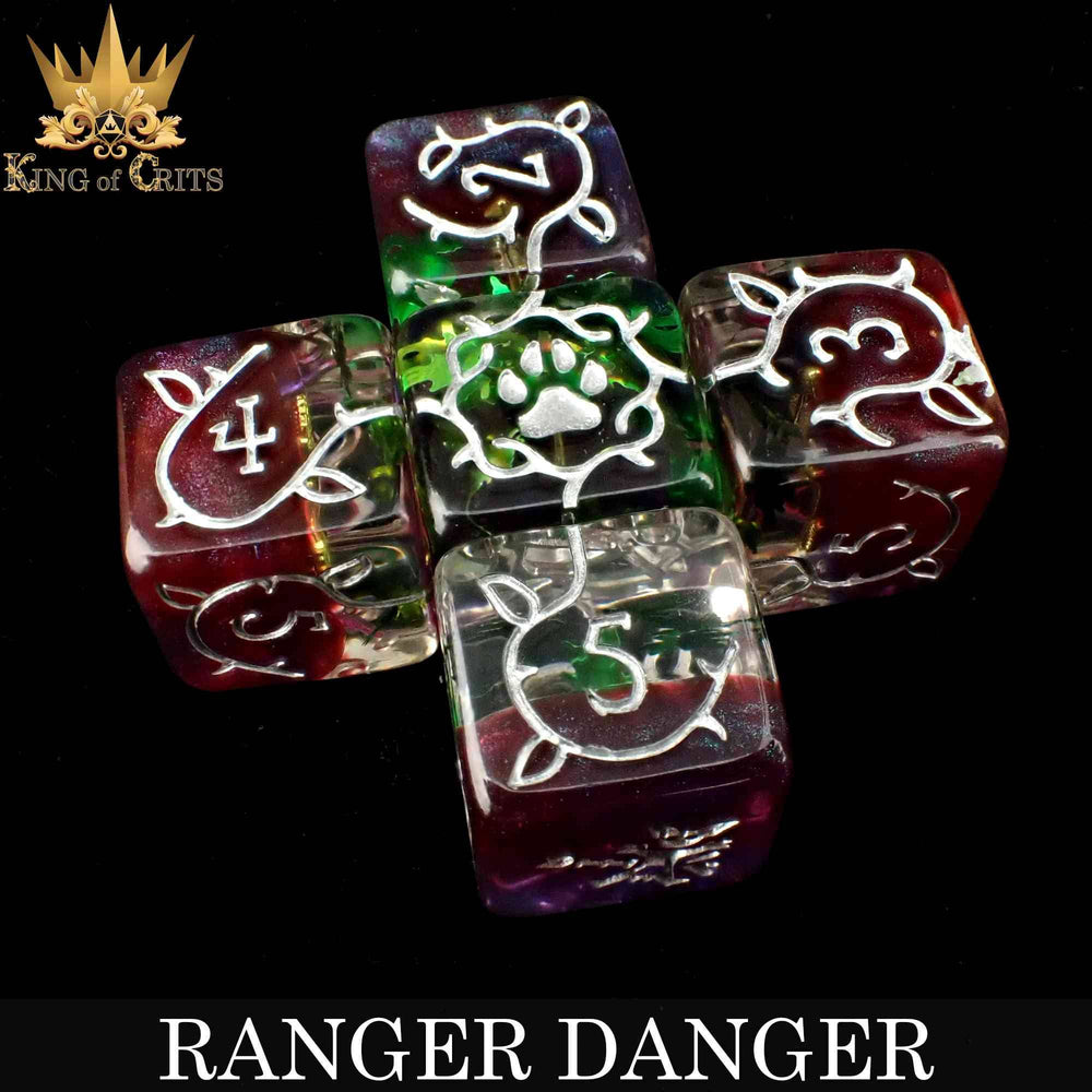 King of Crits Dice Set - Ranger Danger (11-Piece)