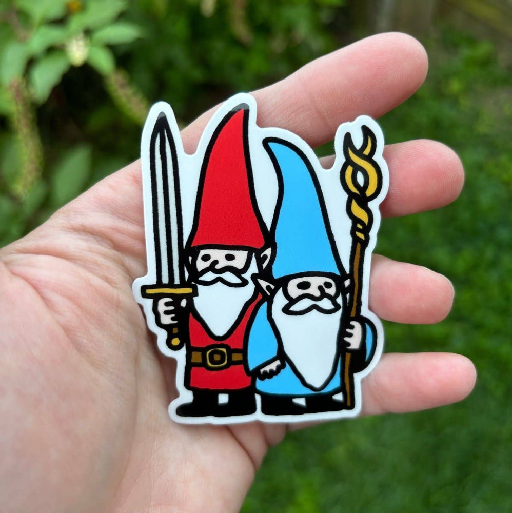 Vinyl Sticker - Battle Gnomes