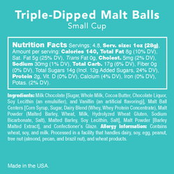 Gourmet Candy - Triple-Dipped Chocolate Malt Balls