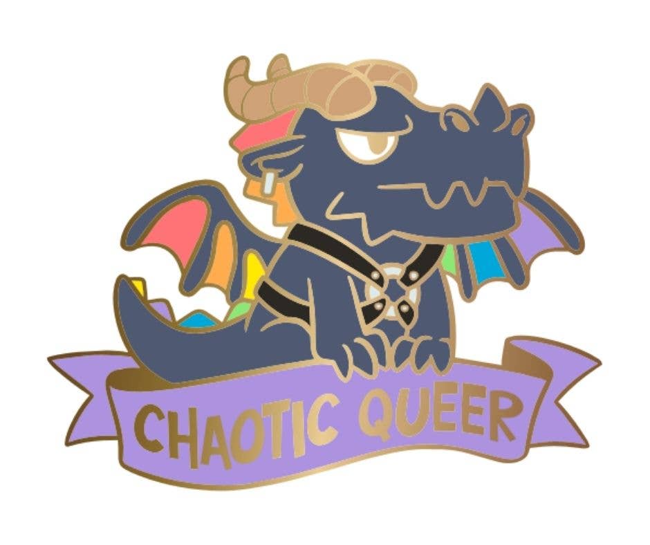 Enamel Pin - Chaotic Queer