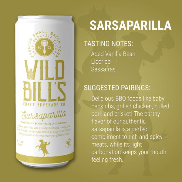 Cane Sugar Craft Soda - Sarsaparilla