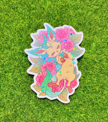 Sticker - Evolution Flowers Grass