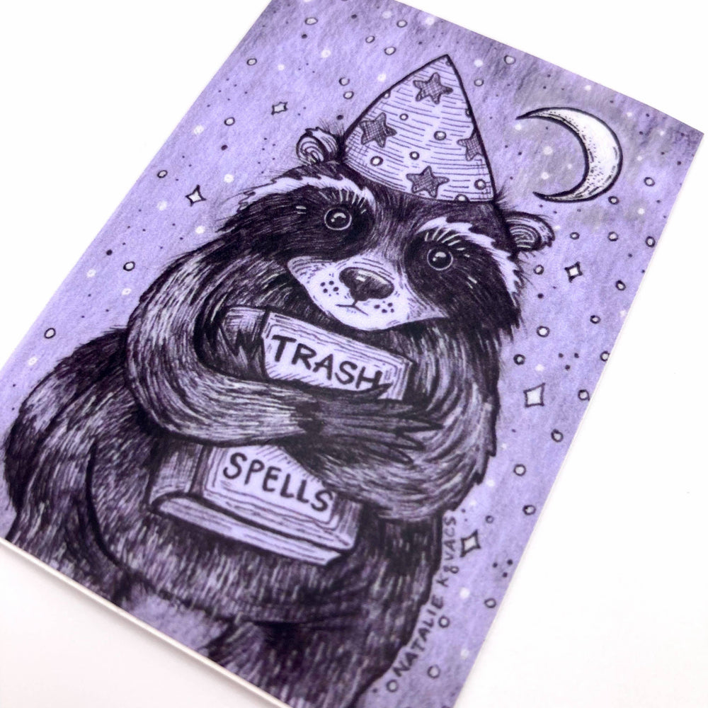 Vinyl Sticker - Trash Spells