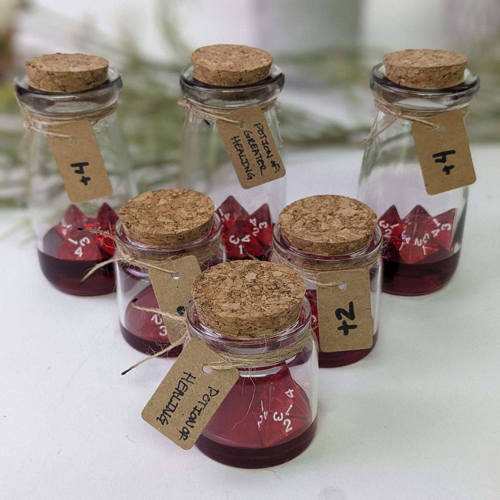 D&D healing potions - Variety Pack: 6-Potions of Healing