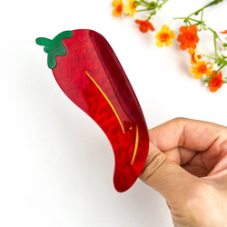 Hair Clip - Spicy Pepper