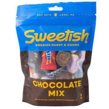 Gummy Candies - Sweetish Chocolate Mix