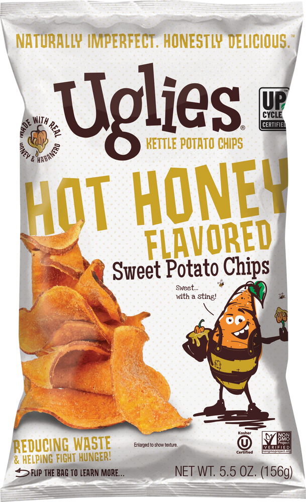 Uglies Kettle Cooked Chips - Hot Honey Sweet Potato (Lg)