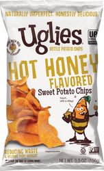 Uglies Kettle Cooked Chips - Hot Honey Sweet Potato (Lg)