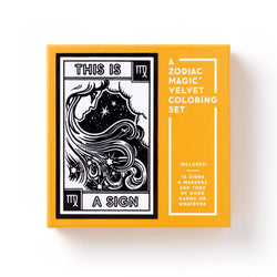 Magic Velvet Coloring Book - This Is A Sign