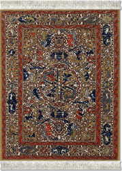 MouseRug - Dusty Gold Ancient Oriental