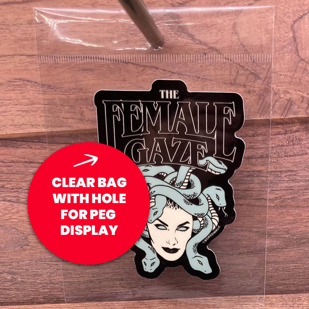Vinyl Sticker - The Female Gaze Medusa