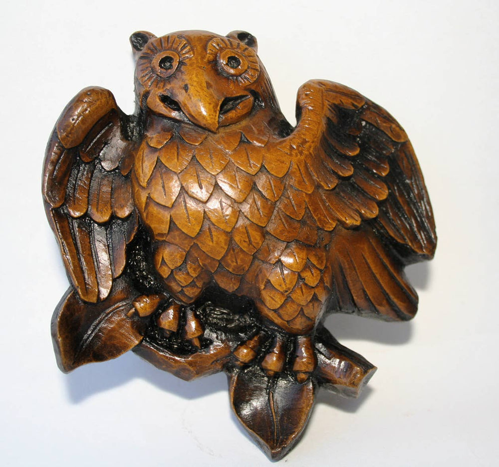 Reproduction Medieval Carving - Wise Owl