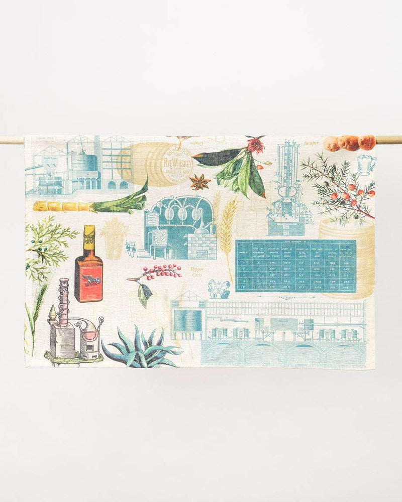 Tea Towel - Spirits and Distilling (Case of 4)
