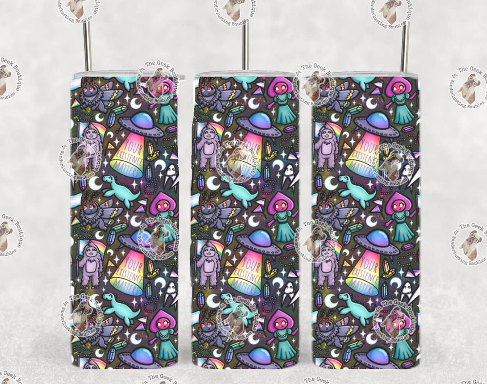 Insulated Tumbler - Pride Cryptid