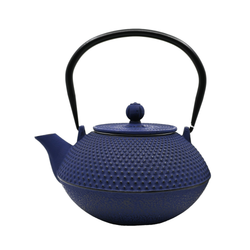 Tea Kettle - Blue Hobnail