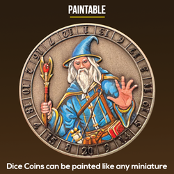 Dice Coin - D20 Rogue