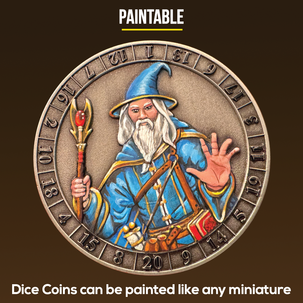 Dice Coin - D20 Paladin