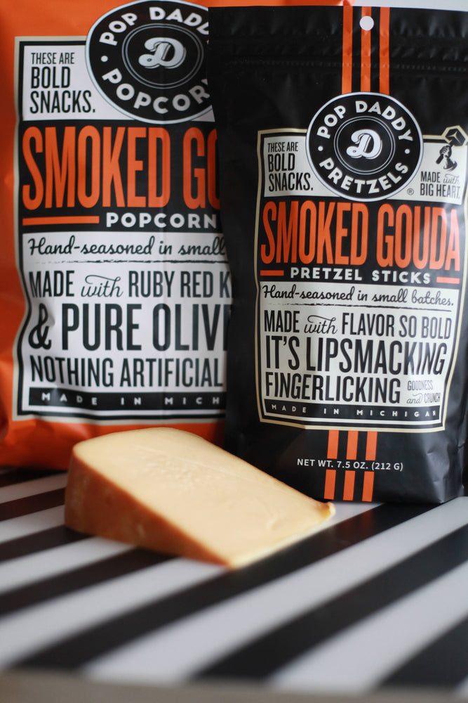 Seasoned Pretzels - Smoked Gouda