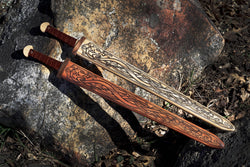 Mini Wooden Viking Sword