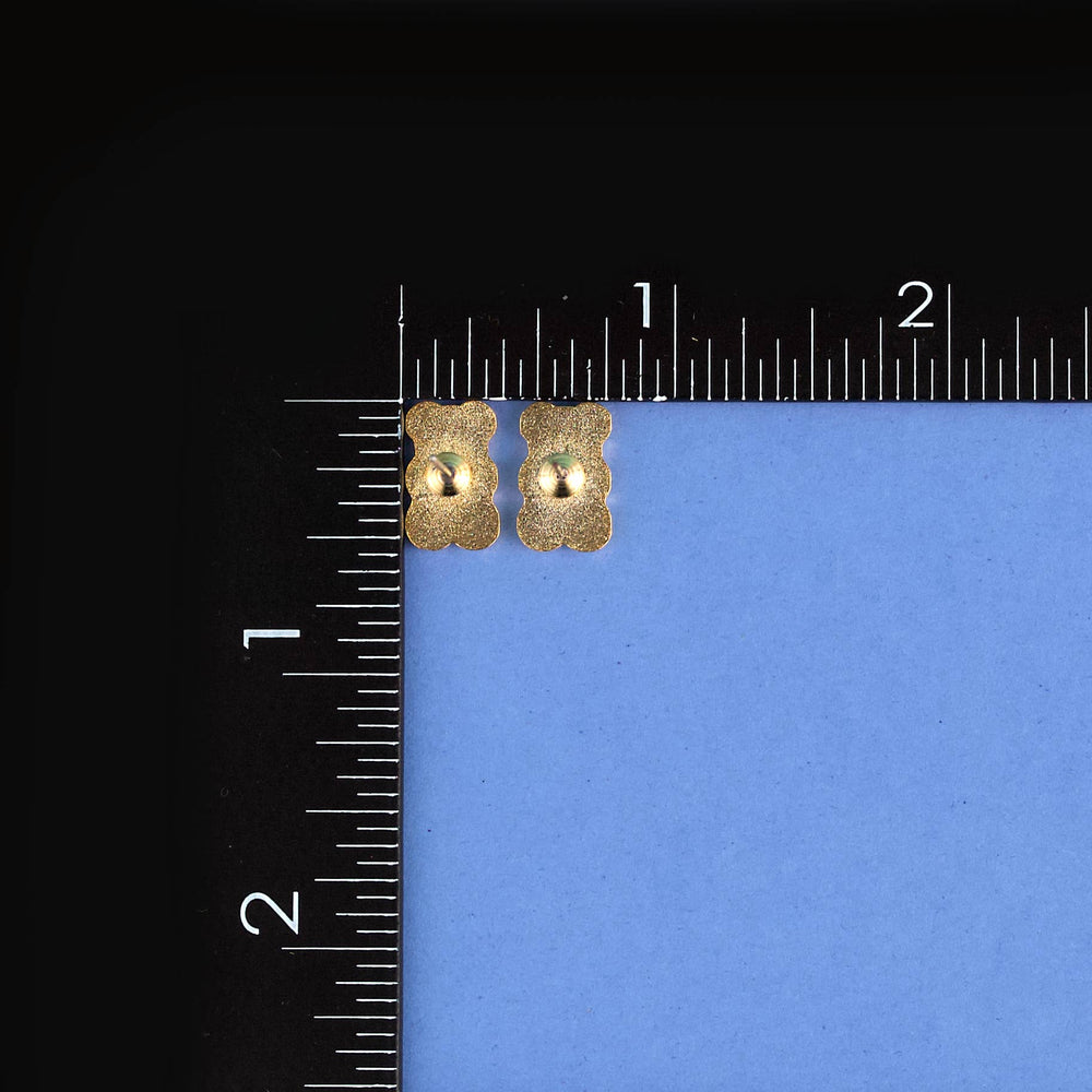 Enamel Earrings - Gummy Bear