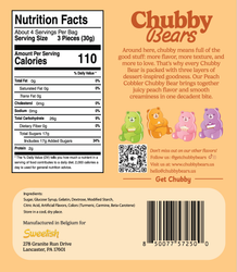 Chubby Bears - Peach Cobbler Gummy Bears