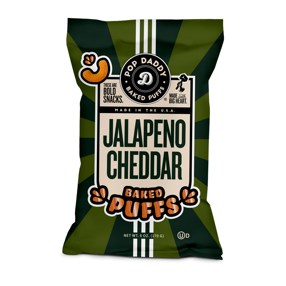 Flavored Baked Puffs - Jalapeno Cheddar