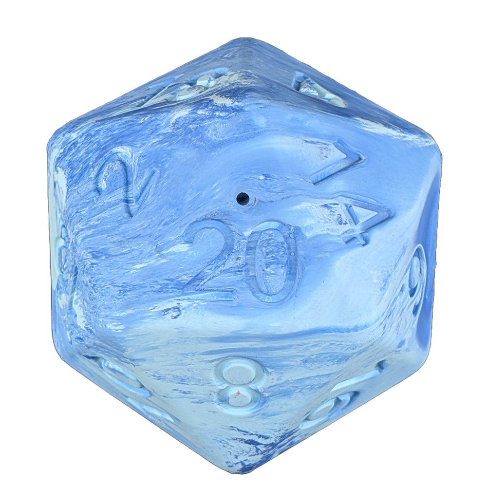 Barbarian Strength Dog D20 - Green