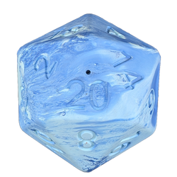 Barbarian Strength Dog D20 - Green