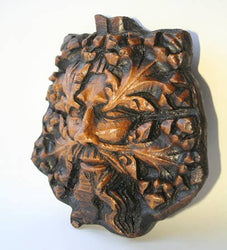Reproduction Medieval Carving - Pagan Green Man II
