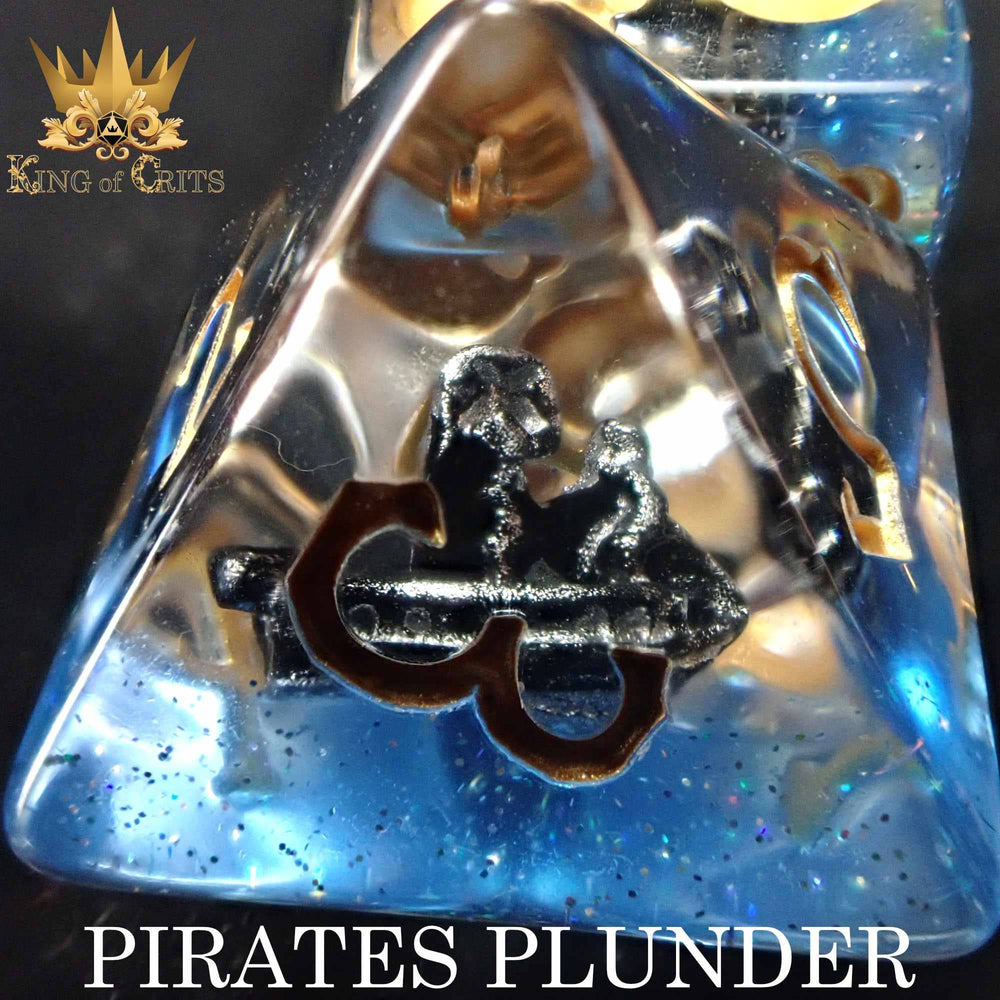 King of Crits Dice Set - Pirates Plunder (11-Piece)