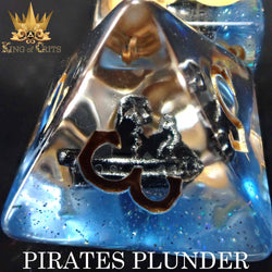 King of Crits Dice Set - Pirates Plunder (11-Piece)