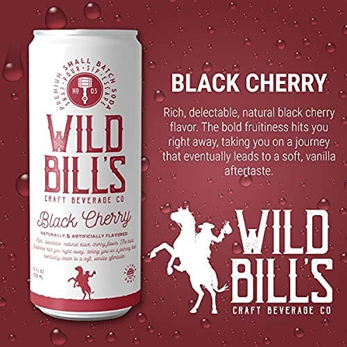 Cane Sugar Craft Soda - Black Cherry