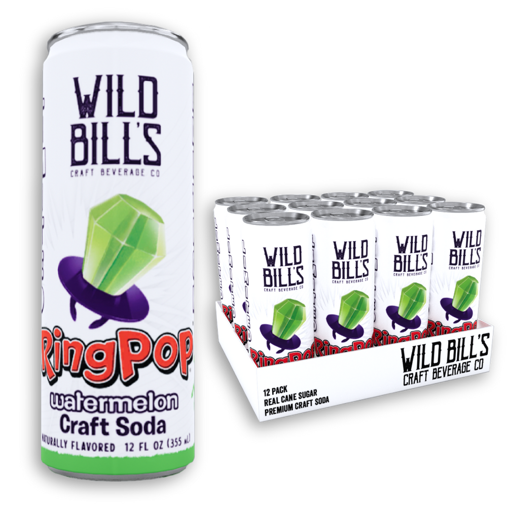 Cane Sugar Craft Soda - Watermelon Ring Pop