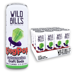 Cane Sugar Craft Soda - Watermelon Ring Pop