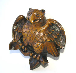 Reproduction Medieval Carving - Wise Owl