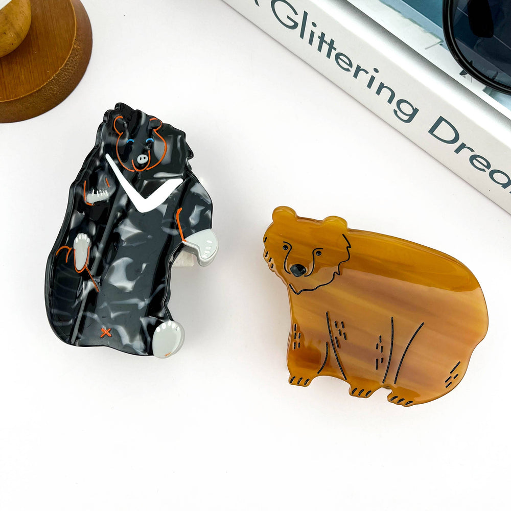 Hair Clip - Alaskan Bear
