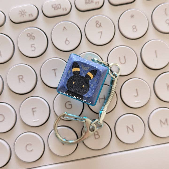 Fidget Keycap Keychain - Umbreon