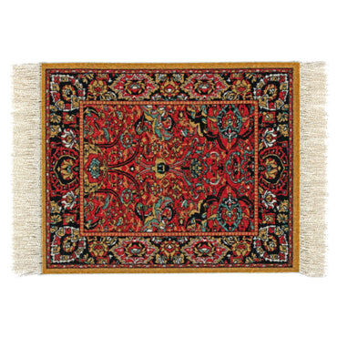 CoasterRug - Floral Arabesque (4-Piece)