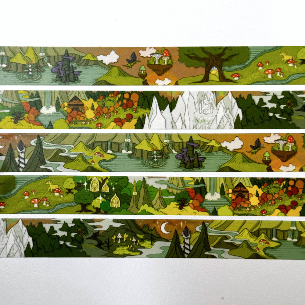Washi Tape - Feywild Fantasy Map